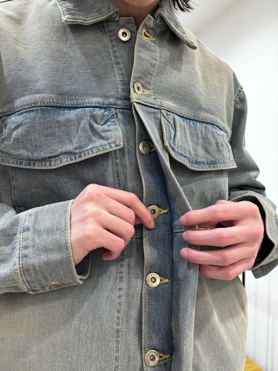 NTN / BETA WORK DENIM JACKET (N004-024082B)