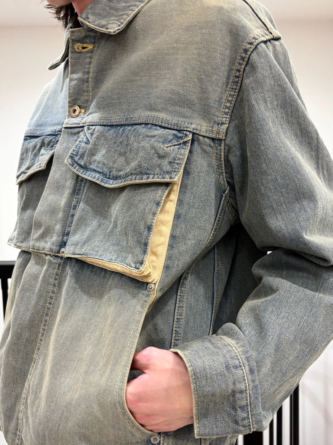 NTN / BETA WORK DENIM JACKET (N004-024082B)