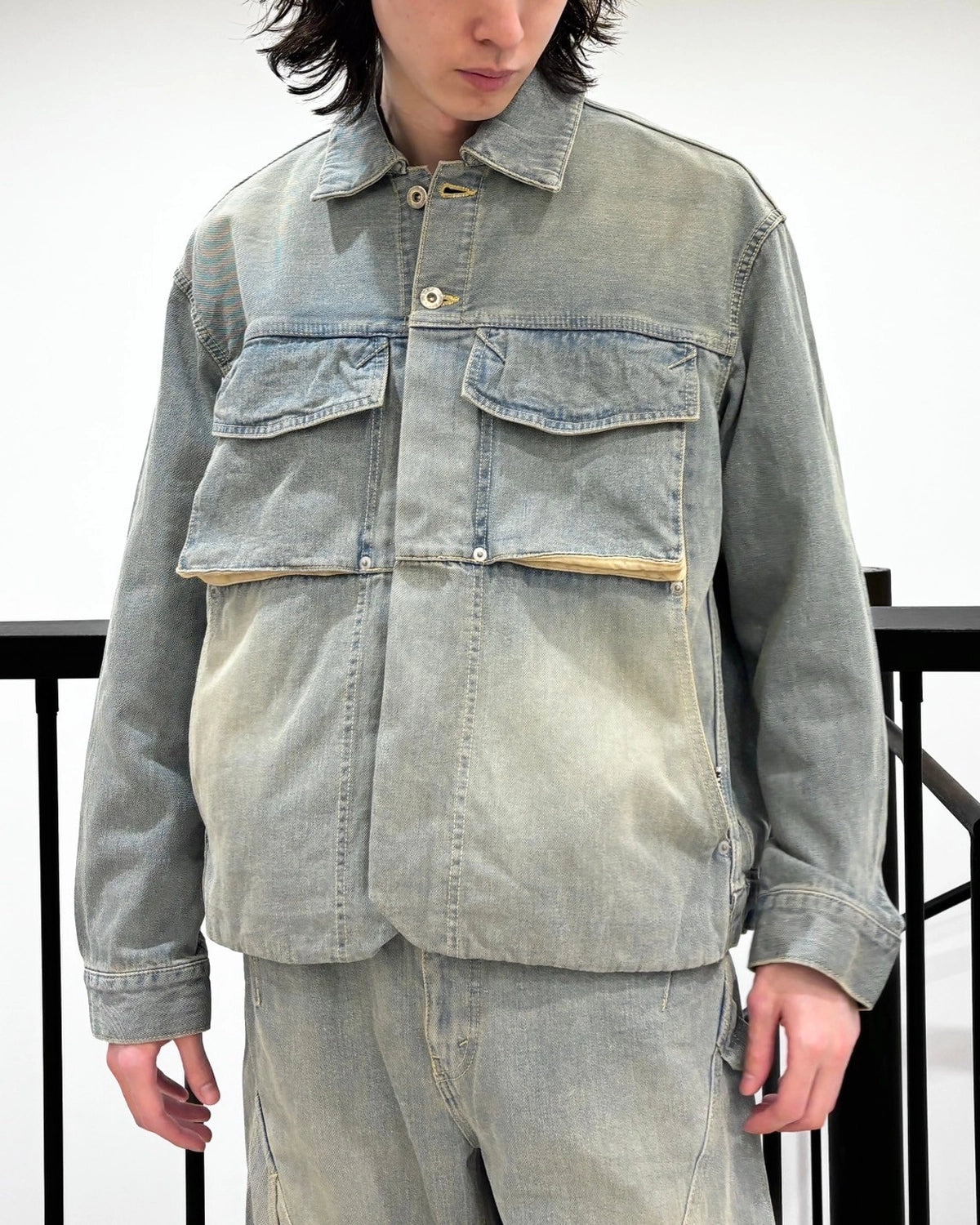 NTN / BETA WORK DENIM JACKET (N004-024082B)