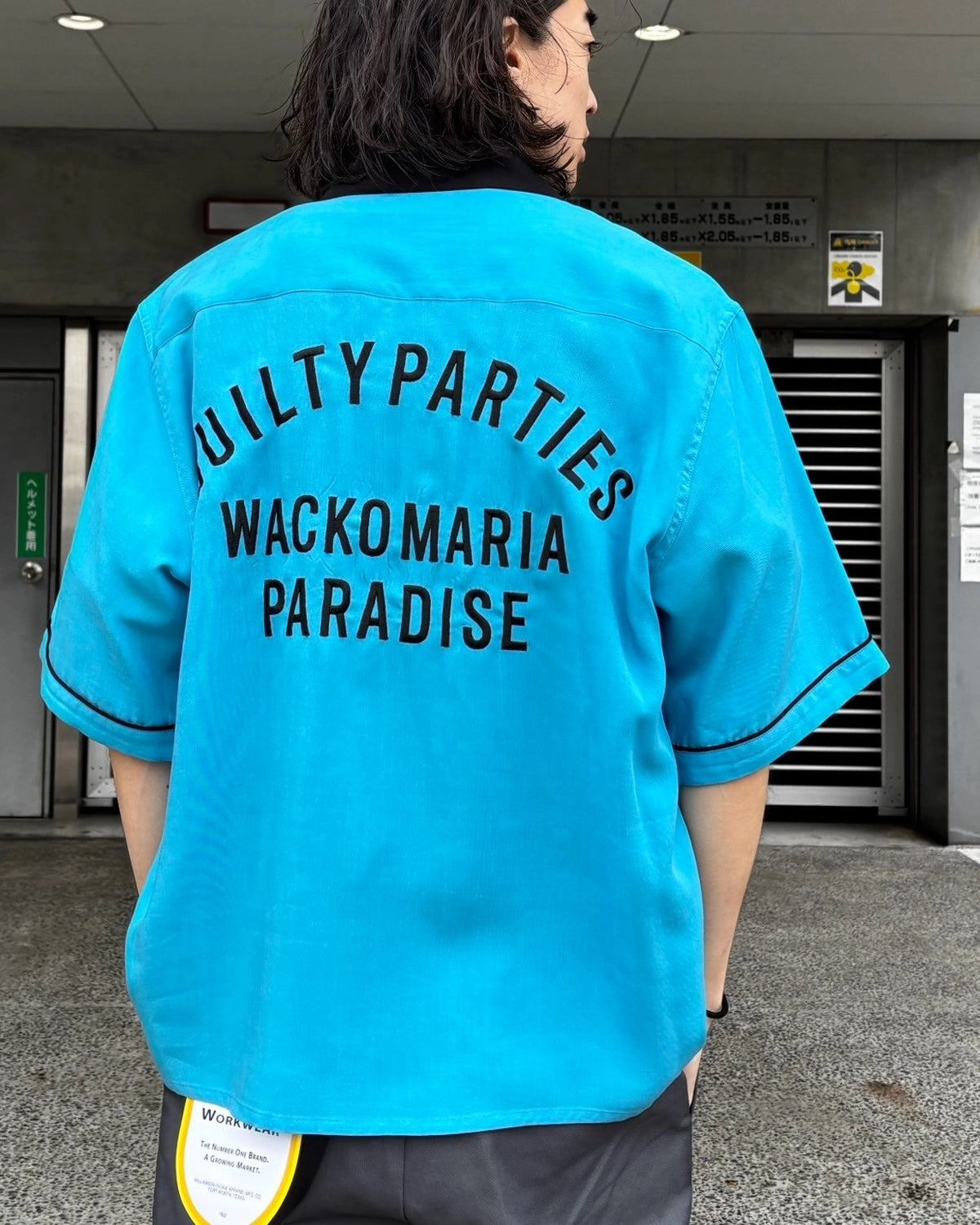 WACKO MARIA  / SWITCHING SHIRT S/S -TYPE2- (25SS-WMS-OC12)