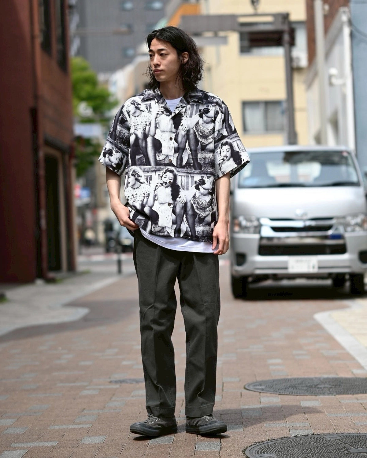 WACKO MARIA × ELLEN VON UNWERTH / S/S HAWAIIAN SHIRT (EVU-WM-HI02)