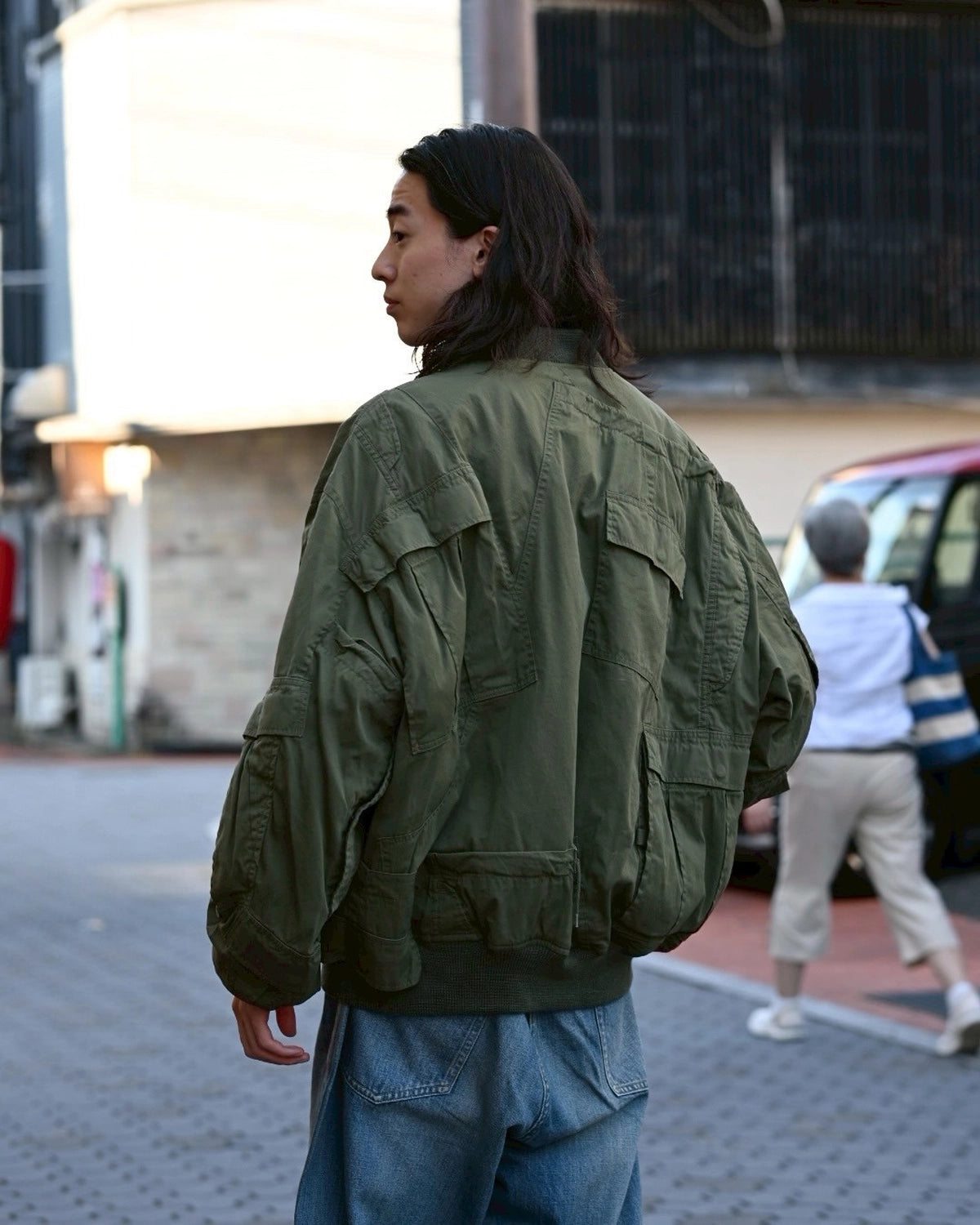Needles ブラック ホワイト ワイザー ワトソン上下Mサイズ即日発送❗️ eYe JUNYA WATANABE MAN(アイジュンヤワタナベ マン)× New