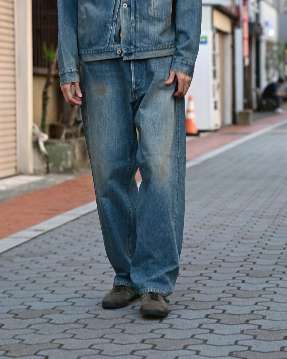 A.PRESSE / No.22 Washed Wide Denim Pants (25AAP-04-38)