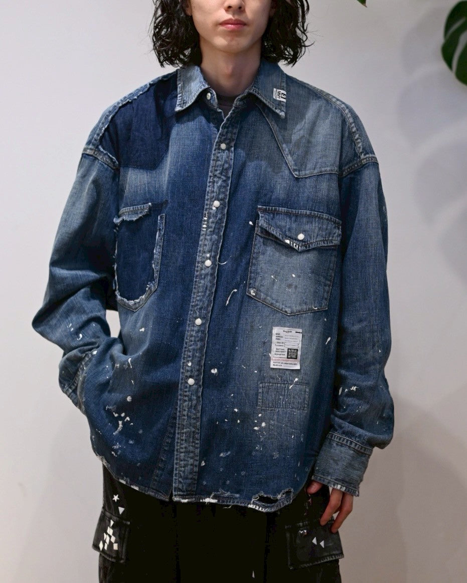 Maison MIHARA YASUHIRO / DENIM SHIRTS (J15SH125)