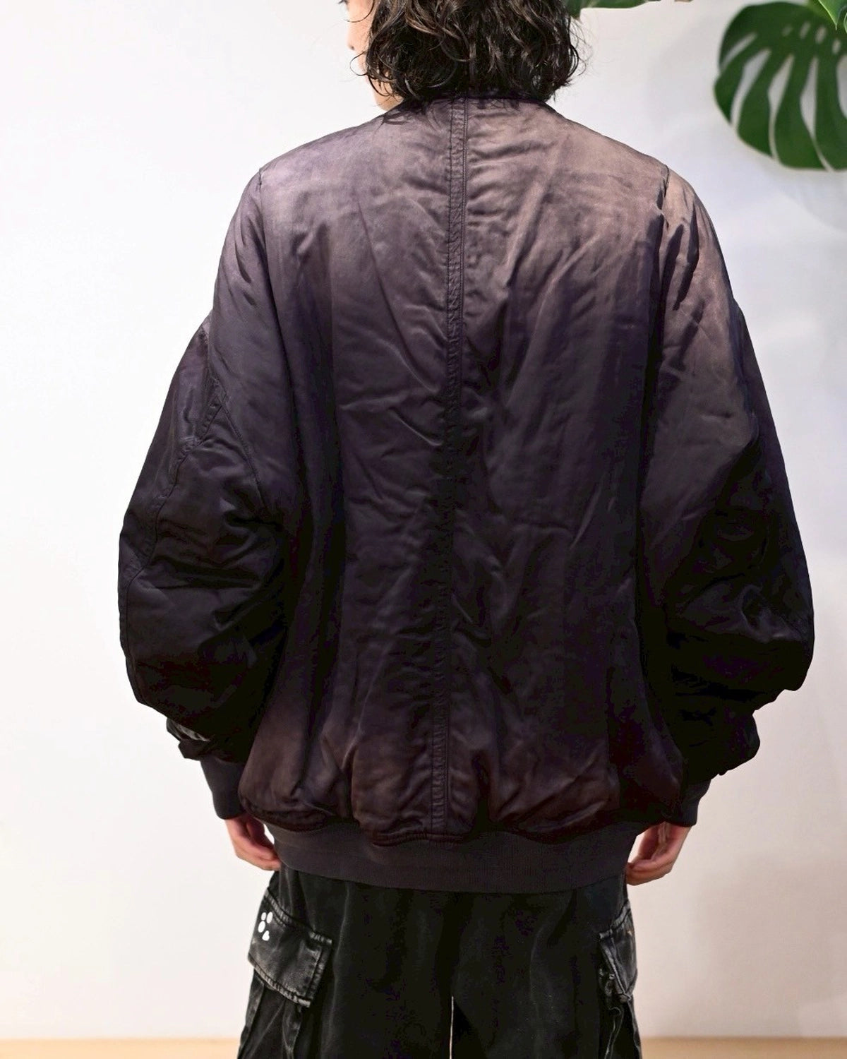 Maison MIHARA YASUHIRO / AGED FLIGHT JACKET (J15BL151)