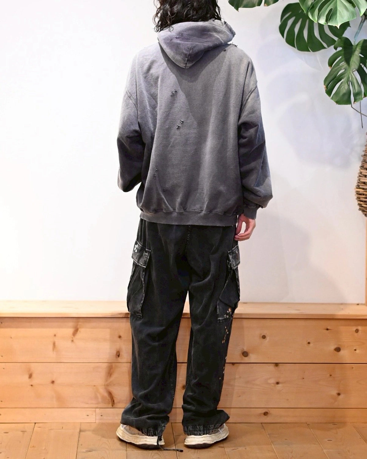 Maison MIHARA YASUHIRO / Sun Faded Like Hoodie (A15HD552)