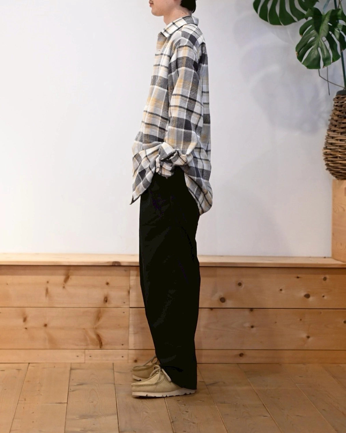 nanamica / Heavy Flannel Shirt (S25FG046)