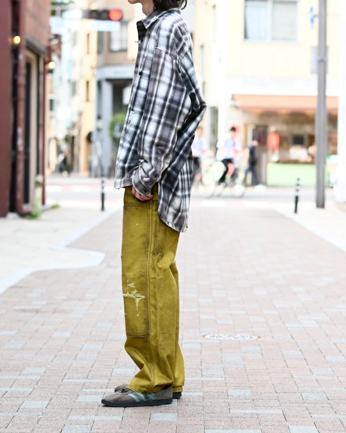 Maison MIHARA YASUHIRO / CHECK L/S SHIRTS (J15SH181)