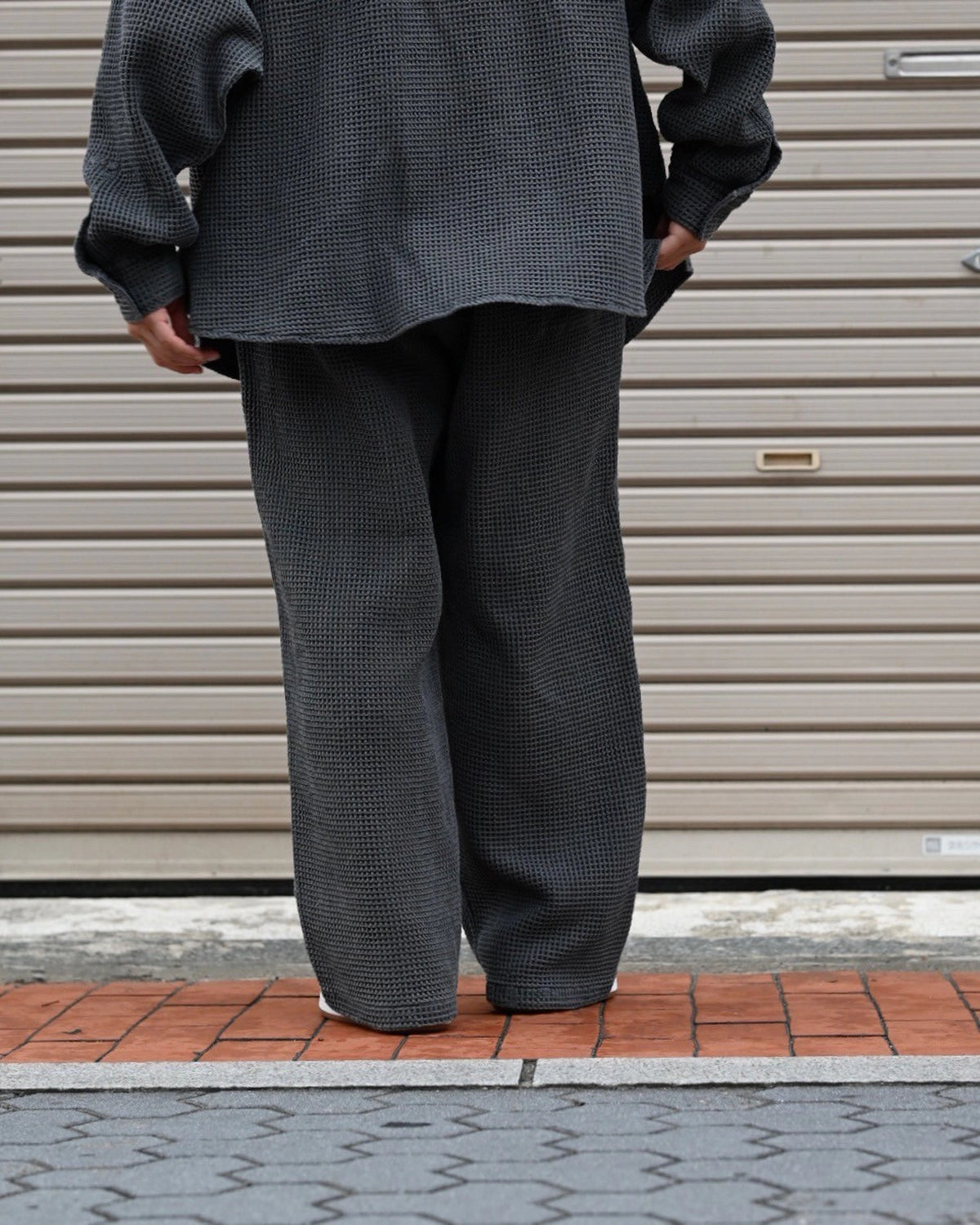 COOTIE PRODUCTIONS® / Pigment Dyed Waffle Easy Pants (CTE-25A106)