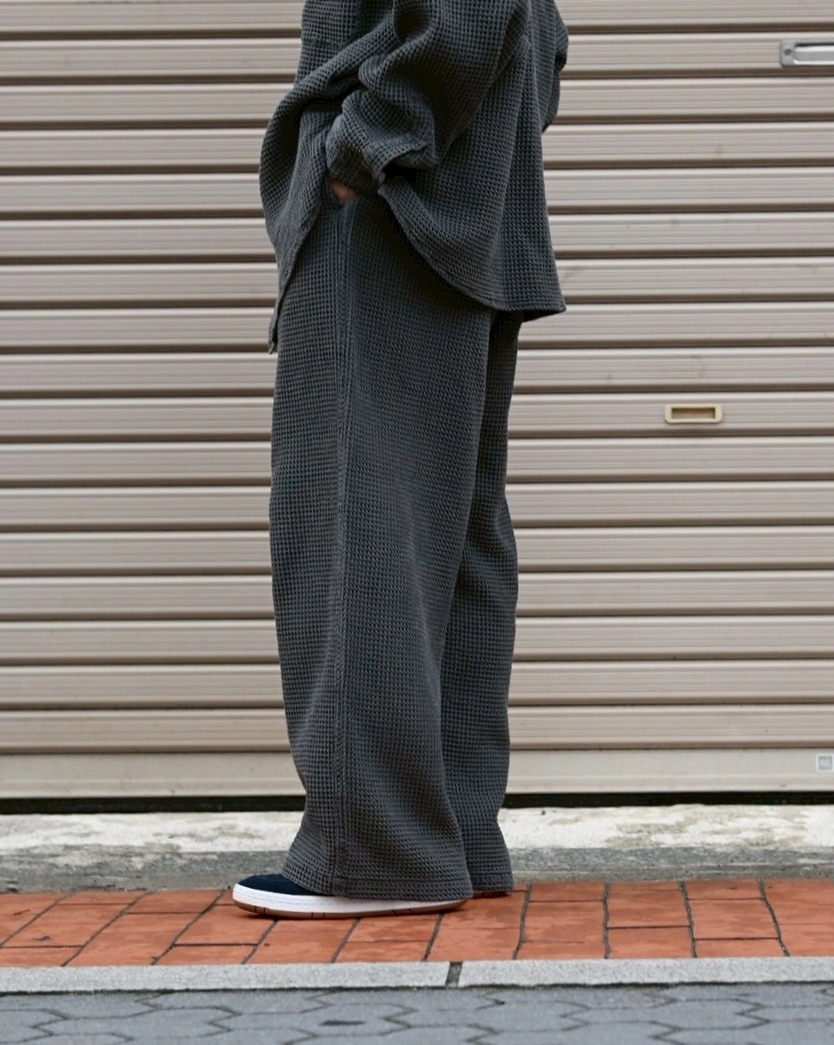 COOTIE PRODUCTIONS® / Pigment Dyed Waffle Easy Pants (CTE-25A106)