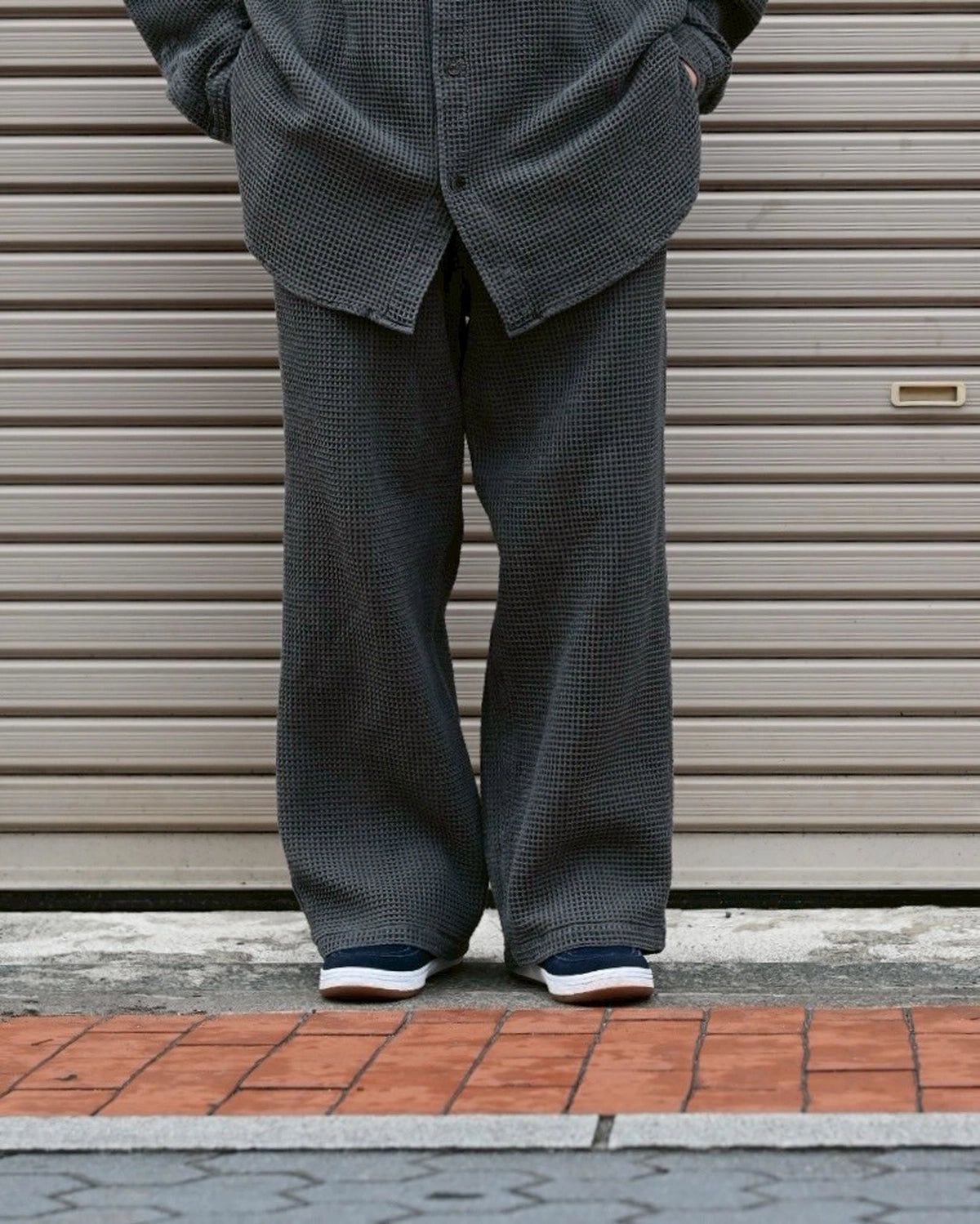 COOTIE PRODUCTIONS® / Pigment Dyed Waffle Easy Pants (CTE-25A106)