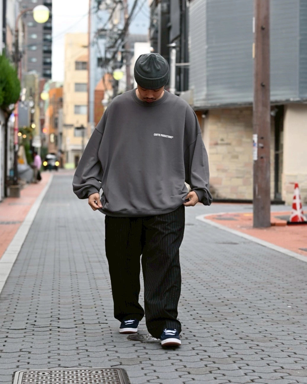 COOTIE PRODUCTIONS® / T/W 2 Tuck Easy Pants (CTE-25A101-STRIPE)