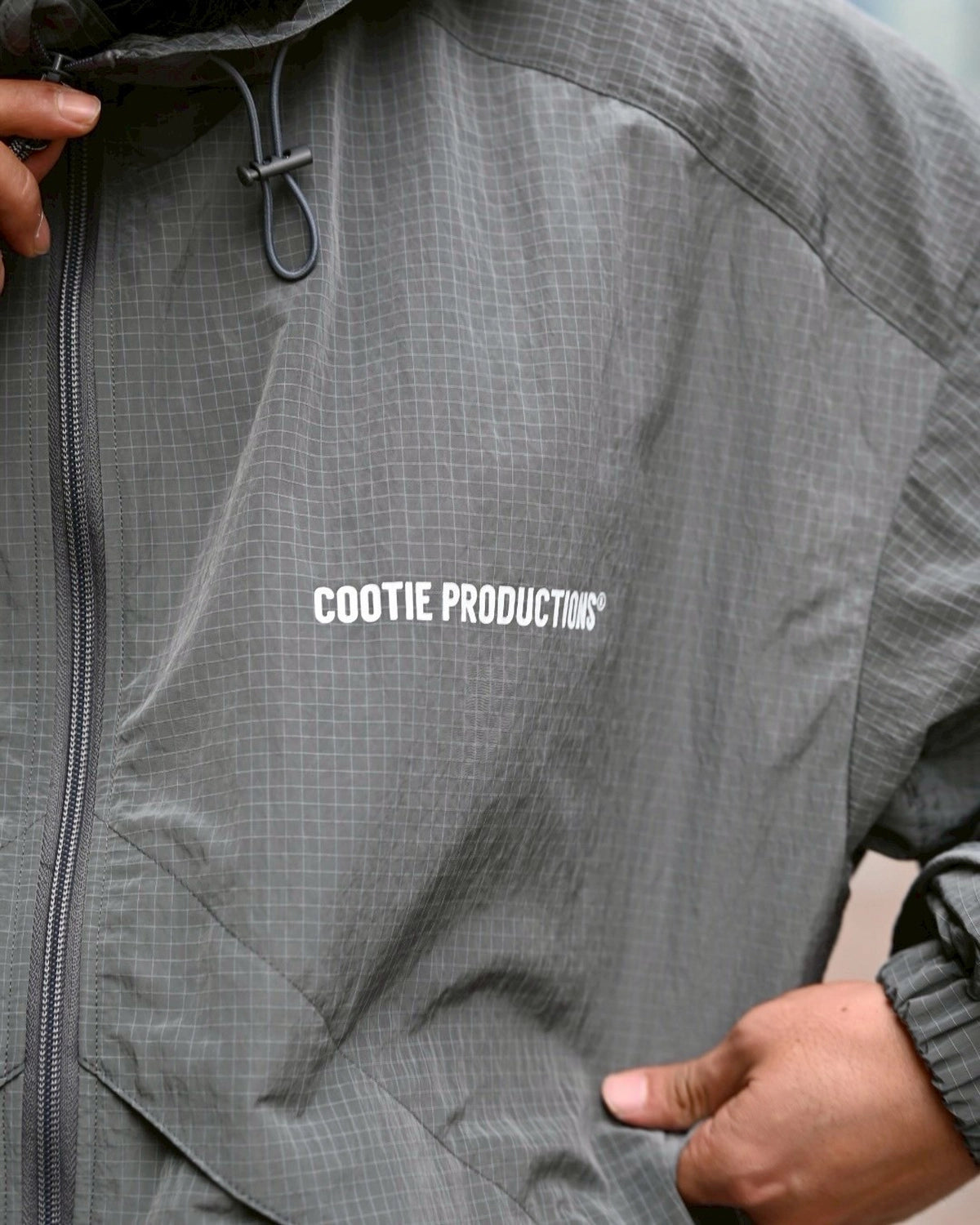 COOTIE PRODUCTIONS® / Nylon Ripstop Training Jacket (CTE-25S210)
