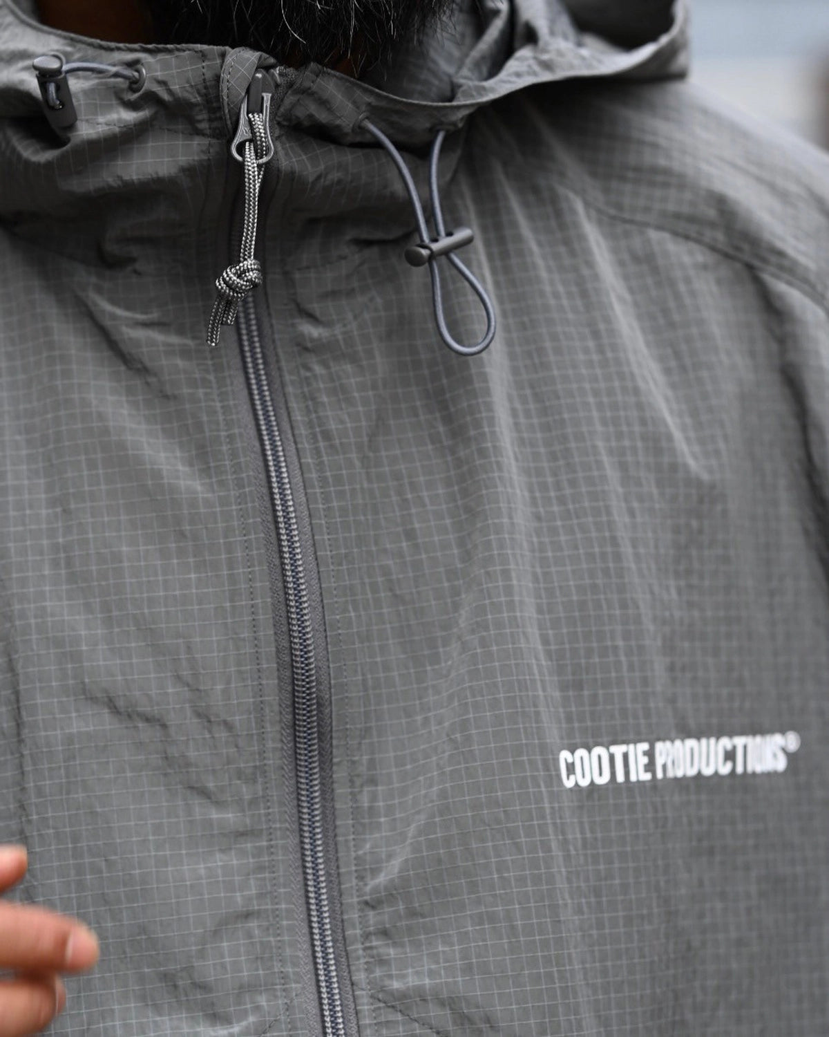 COOTIE PRODUCTIONS® / Nylon Ripstop Training Jacket (CTE-25S210)