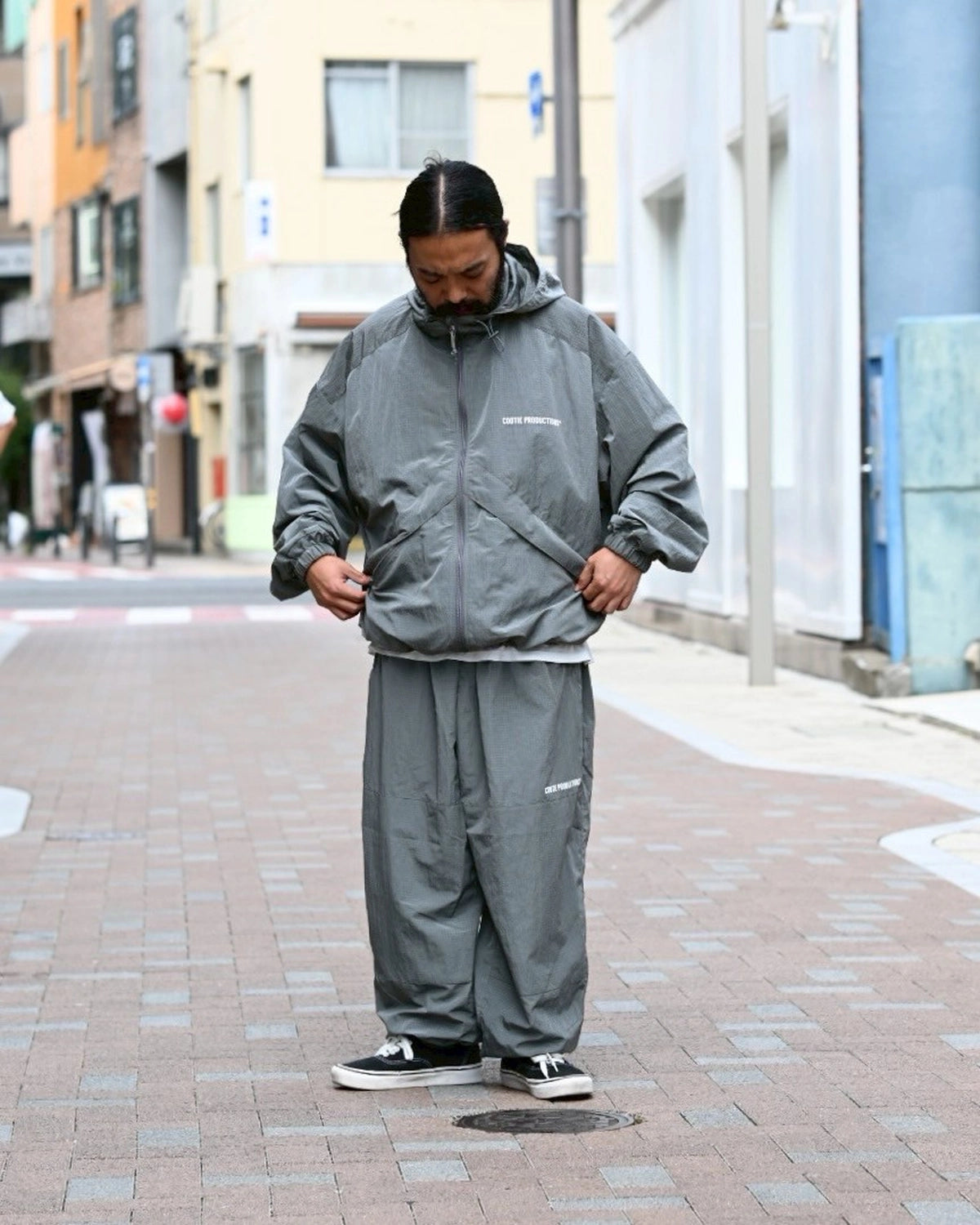 COOTIE PRODUCTIONS® / Nylon Ripstop Training Jacket (CTE-25S210)