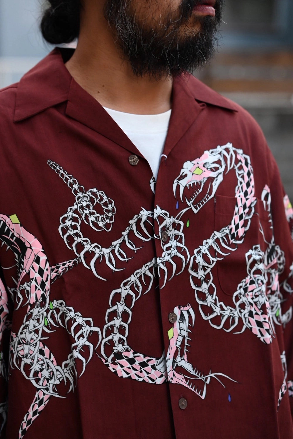 WACKO MARIA / HAWAIIAN SHIRT L/S -TYPE-4- (25FW-WMS-HI04)