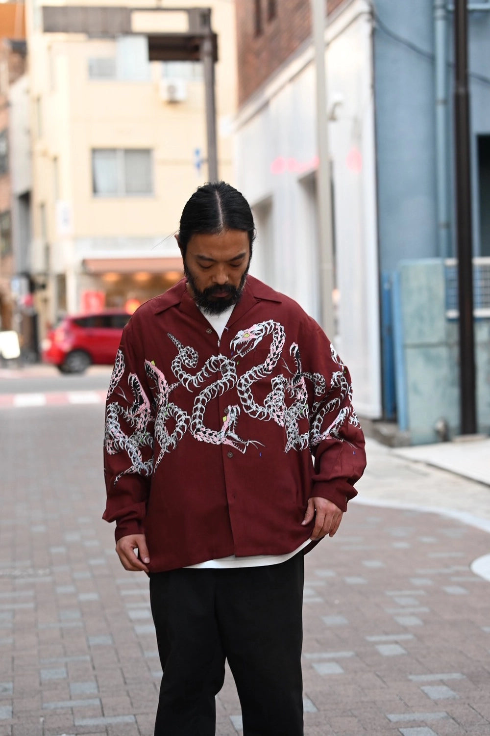 WACKO MARIA / HAWAIIAN SHIRT L/S -TYPE-4- (25FW-WMS-HI04)