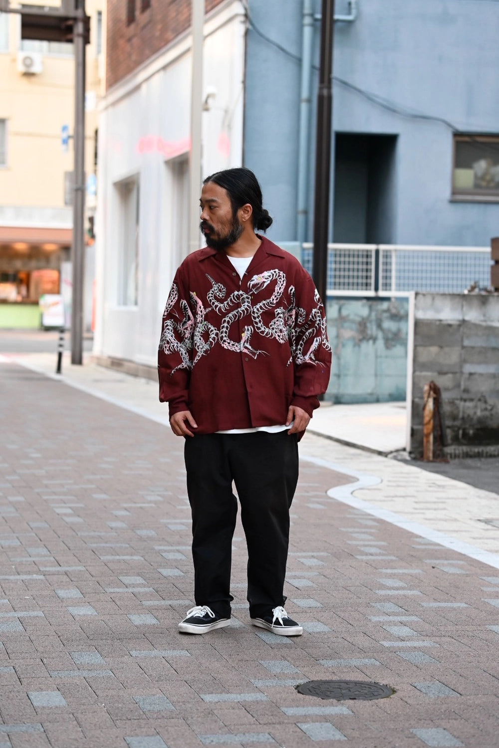 WACKO MARIA / HAWAIIAN SHIRT L/S -TYPE-4- (25FW-WMS-HI04)