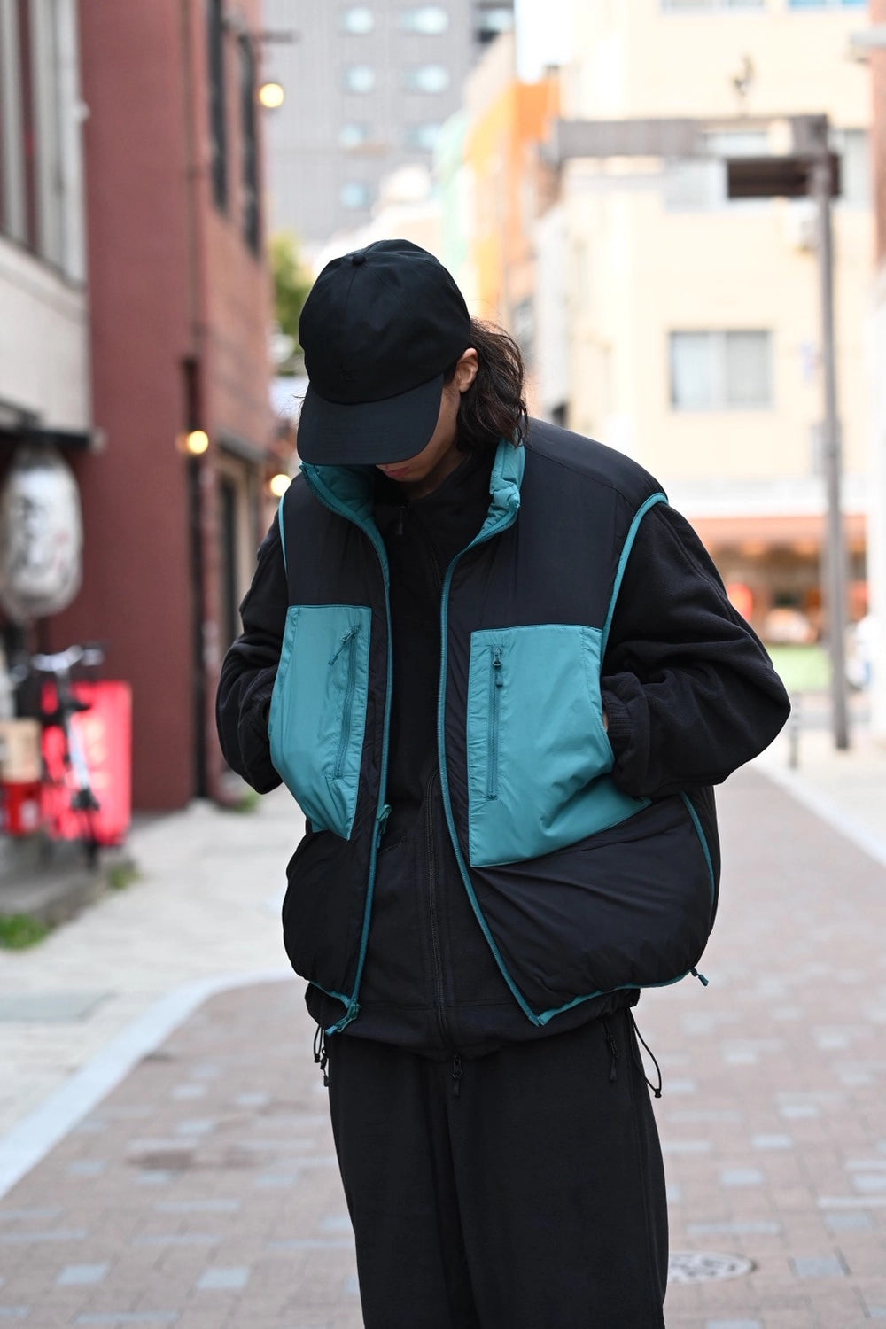 DAIWA PIER39 / TECH REVERSIBLE CLIMBERS PUFF VEST (BW-23025W)