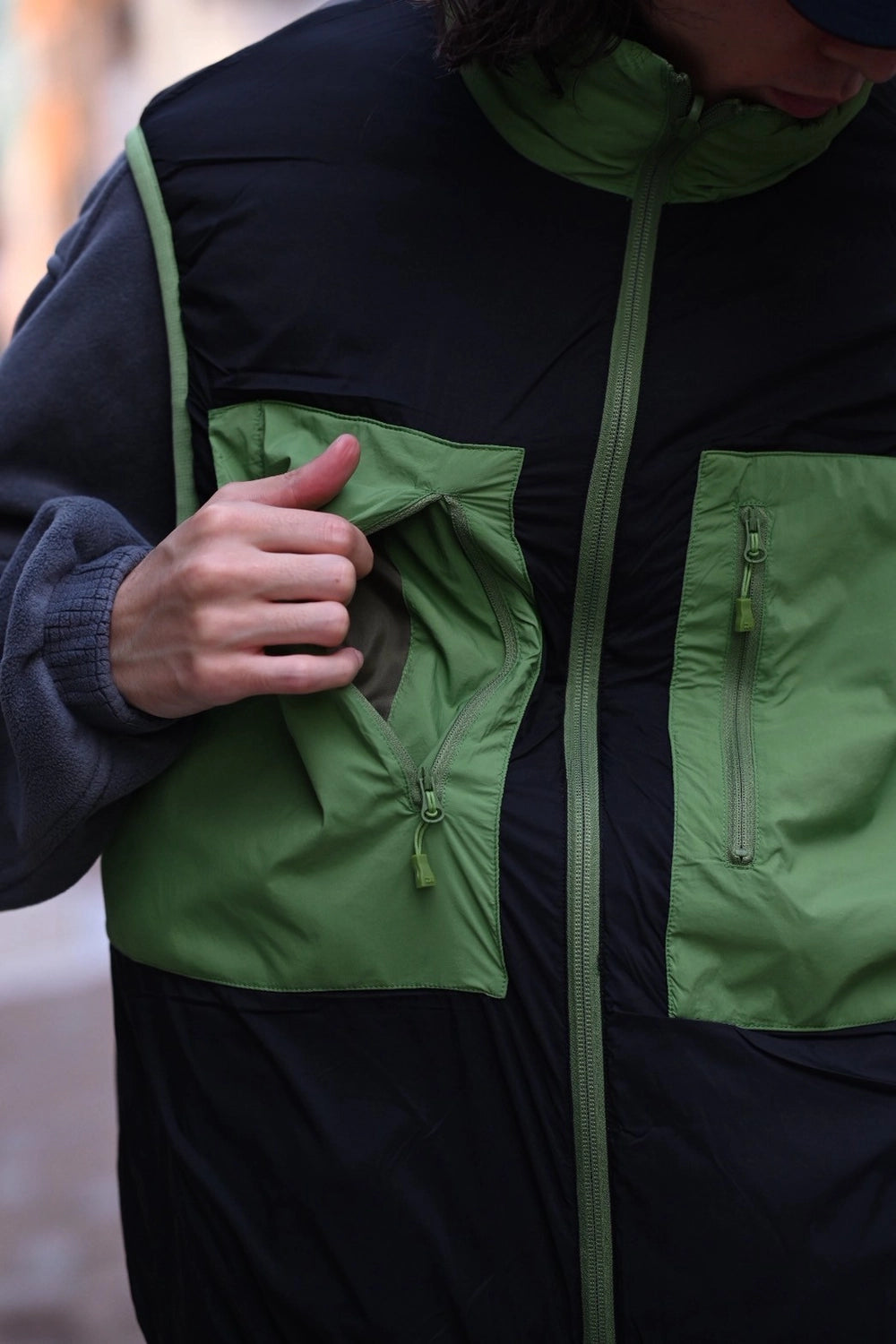 DAIWA PIER39 / TECH REVERSIBLE CLIMBERS PUFF VEST (BW-23025W)