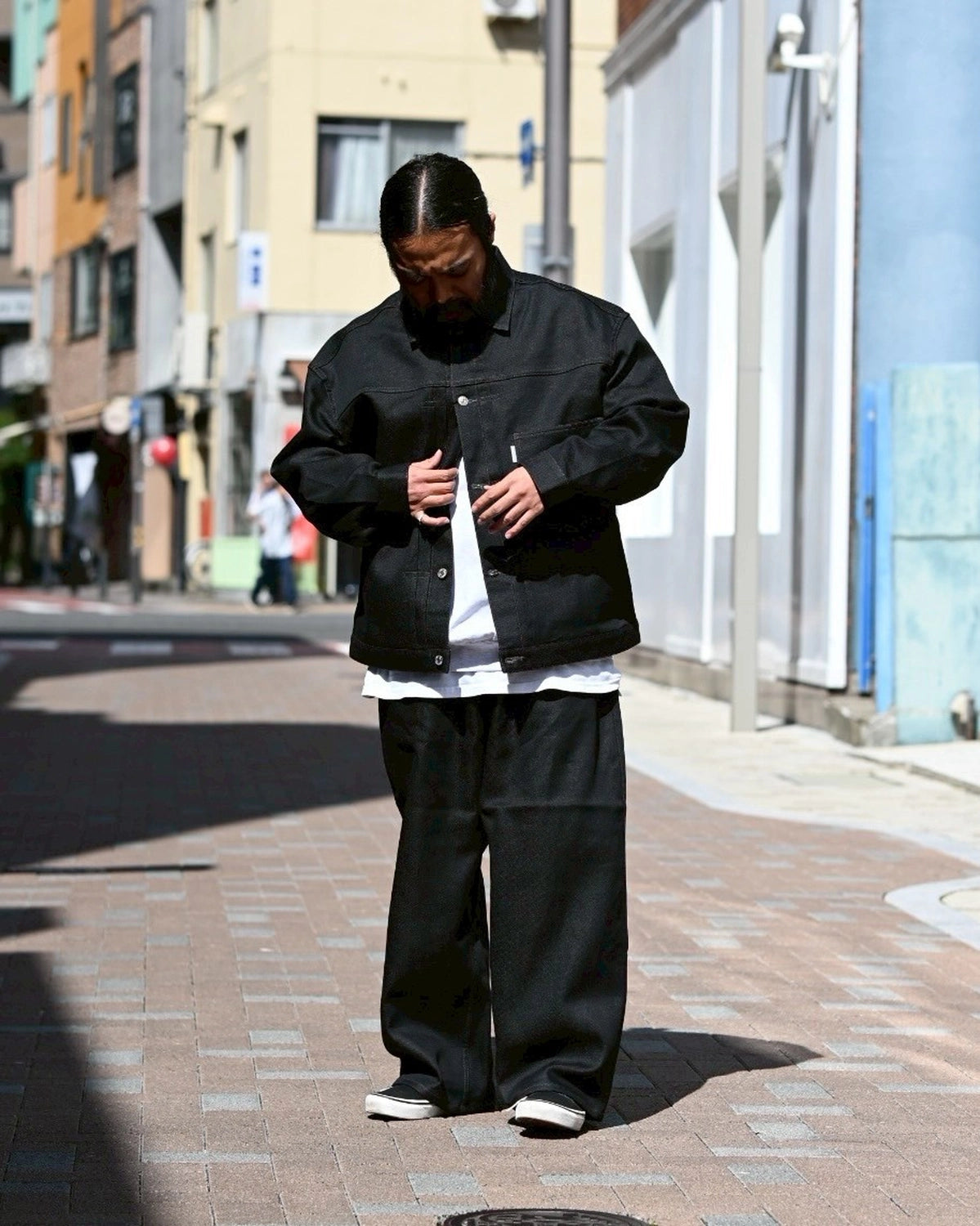 COOTIE PRODUCTIONS® / Reverse Loop Denim 5 Pocket Baggy Easy Pants (CTE-25A103)