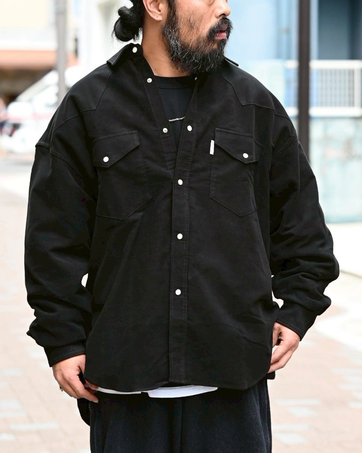 COOTIE PRODUCTIONS® / Moleskin Western L/S Shirt (CTE-25A404)