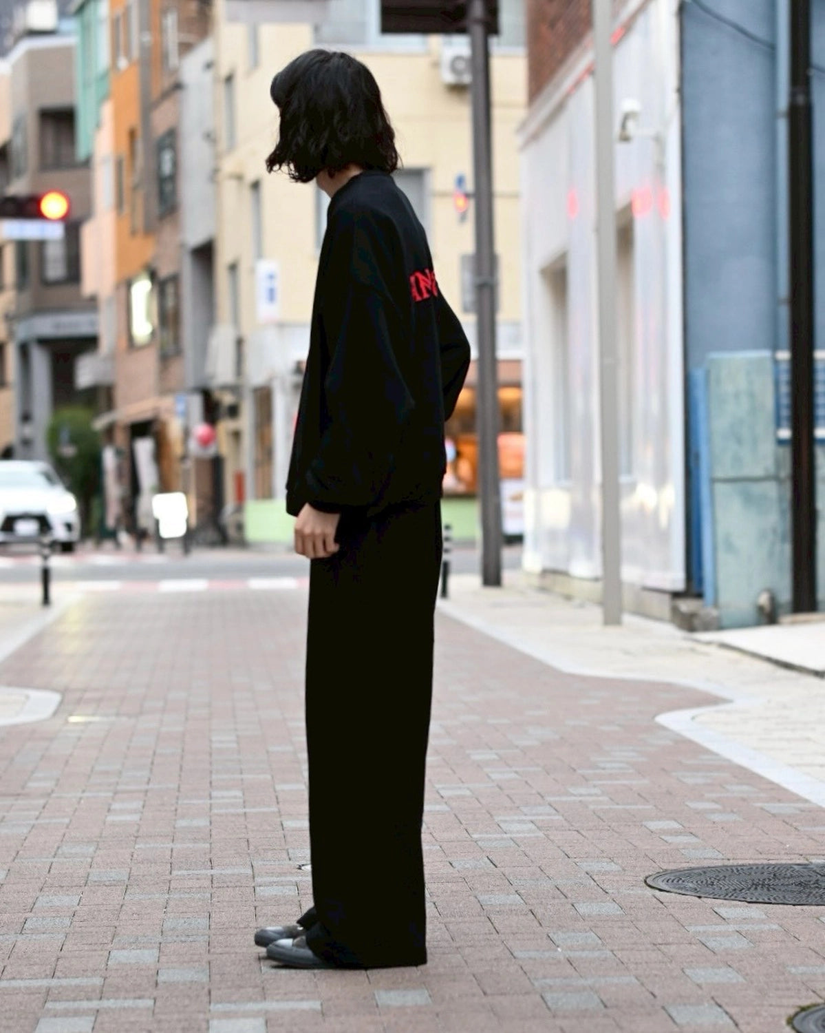 ANTIDOTE BUYERS CLUB / Over Sized Logo Sweat Pants (ABCAW25OS05)
