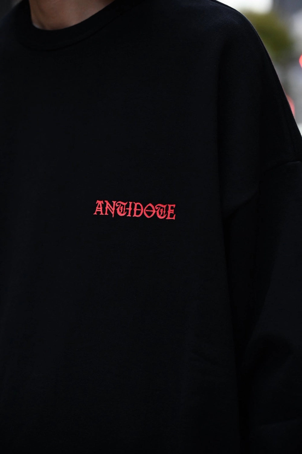 ANTIDOTE BUYERS CLUB / Over Sized Logo Crew Neck Sweatshirt (ABCAW25OS03)