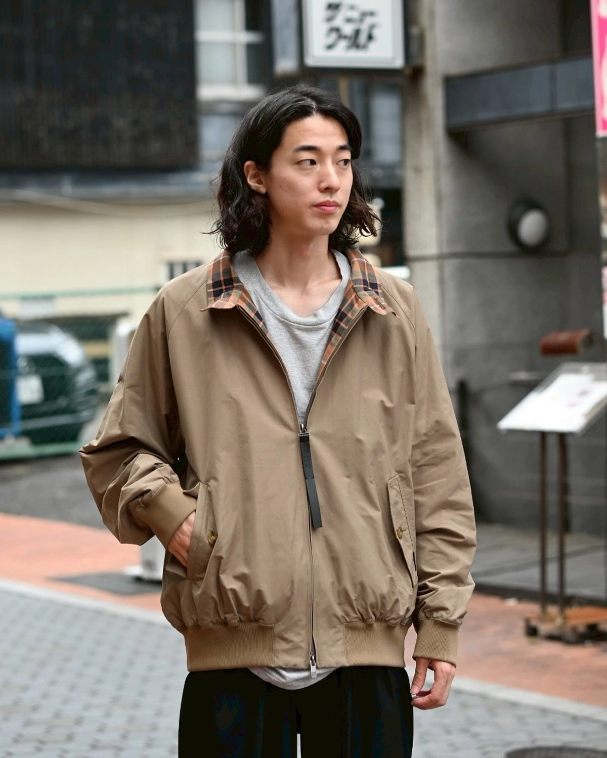 N.HOOLYWOOD COMPILE × BARACUTA / REVERSIBLE HARRINGTON JACKET (2252-BL80-045)