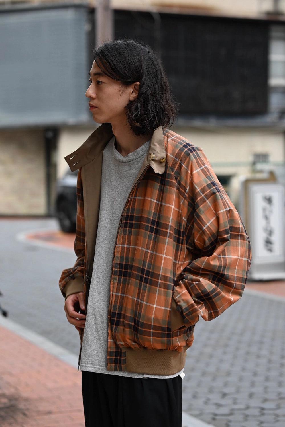 N.HOOLYWOOD COMPILE × BARACUTA / REVERSIBLE HARRINGTON JACKET (2252-BL80-045)