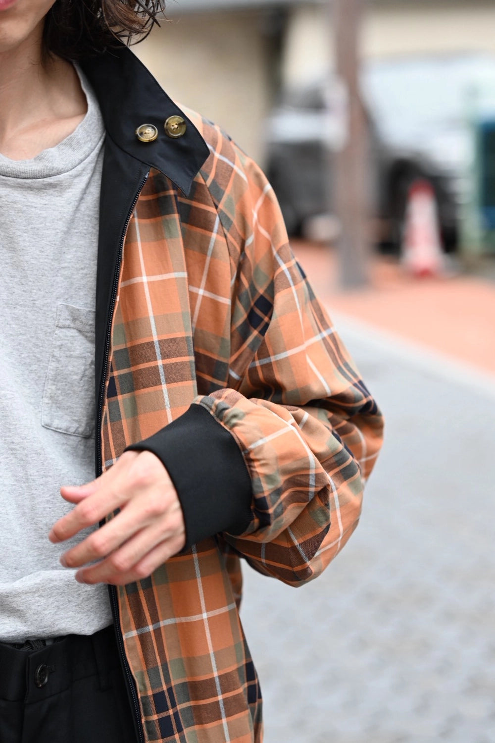N.HOOLYWOOD COMPILE × BARACUTA / REVERSIBLE HARRINGTON JACKET (2252-BL80-045)