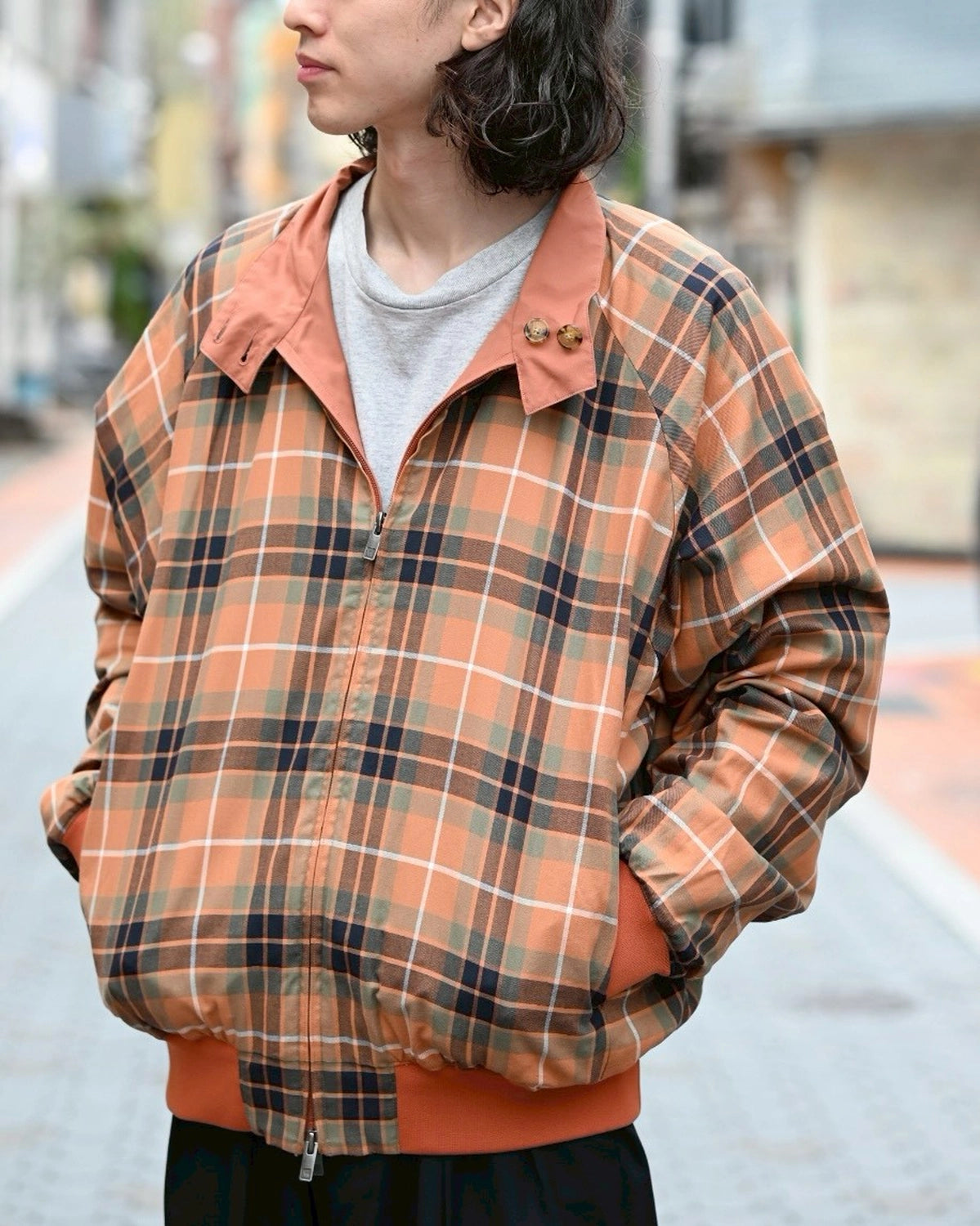N.HOOLYWOOD COMPILE × BARACUTA / REVERSIBLE HARRINGTON JACKET (2252-BL80-045)