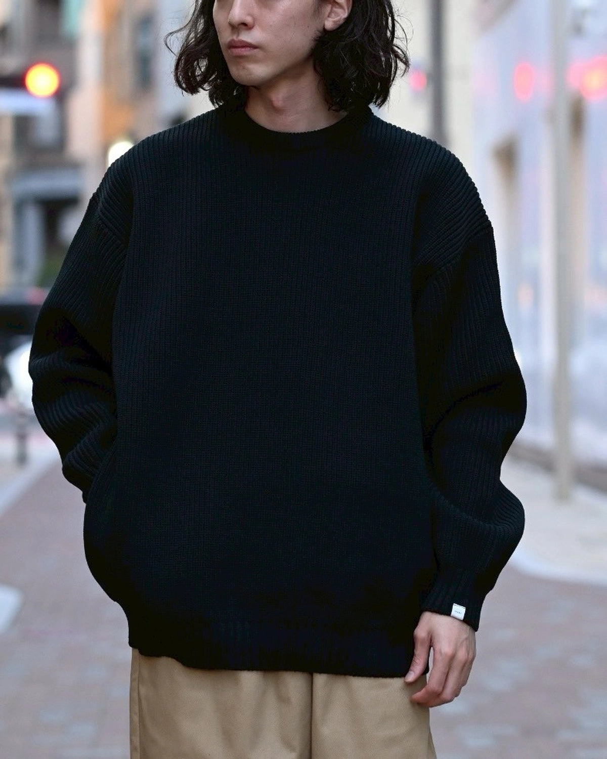 FreshService / DELTA SLX CREW NECK KNIT (FSC253-80168B)