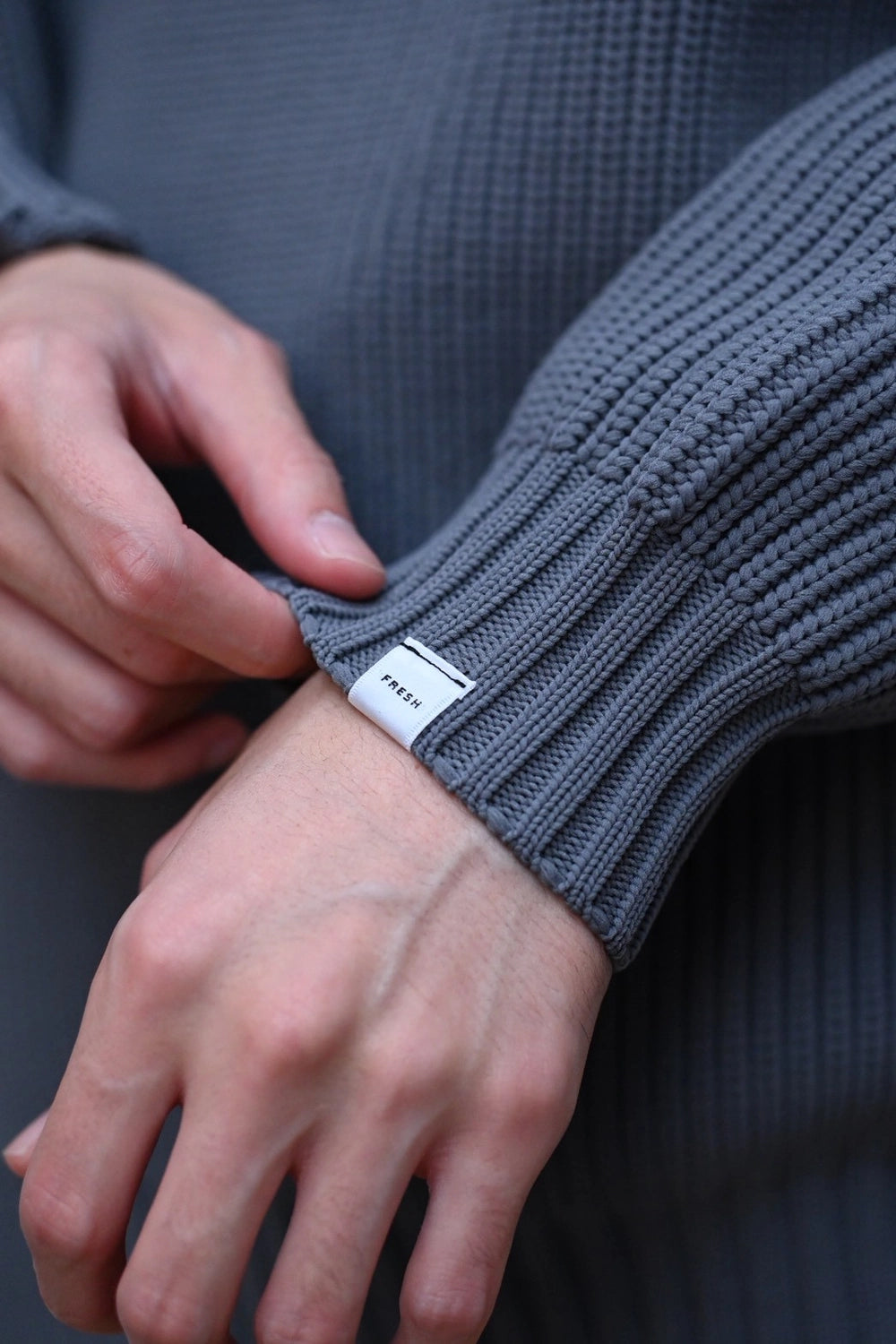 FreshService / DELTA SLX CREW NECK KNIT (FSC253-80168B)