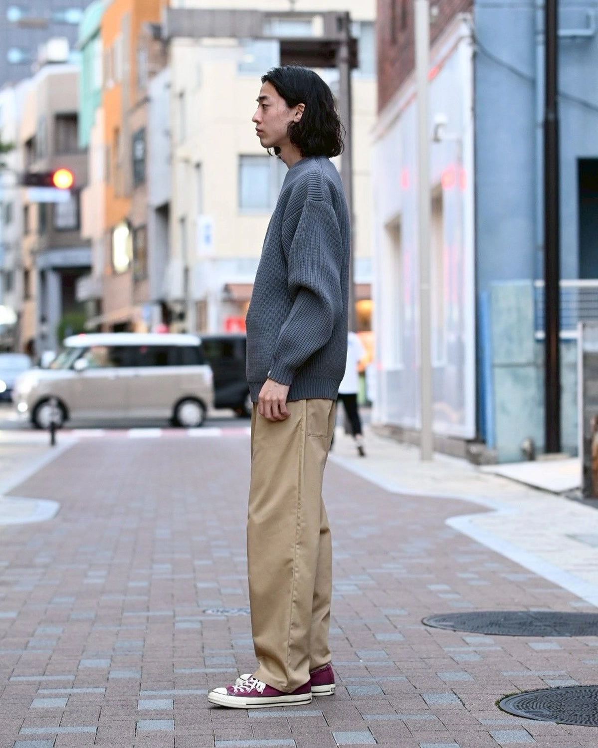 FreshService / DELTA SLX CREW NECK KNIT (FSC253-80168B)