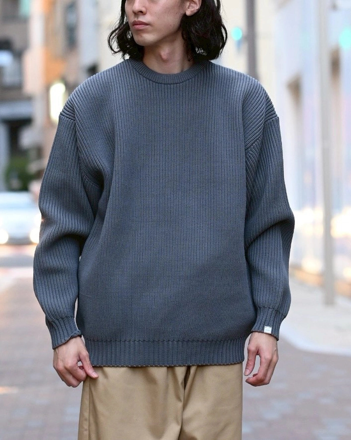 FreshService / DELTA SLX CREW NECK KNIT (FSC253-80168B)