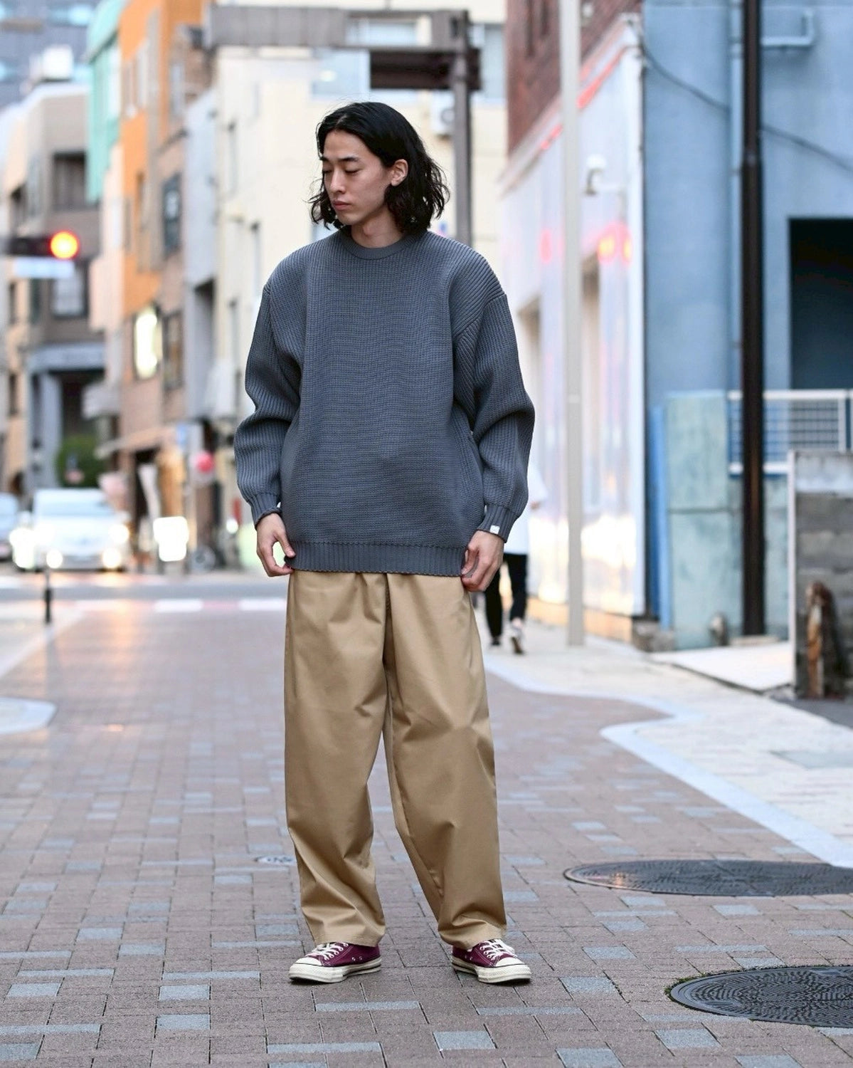FreshService / DELTA SLX CREW NECK KNIT (FSC253-80168B)