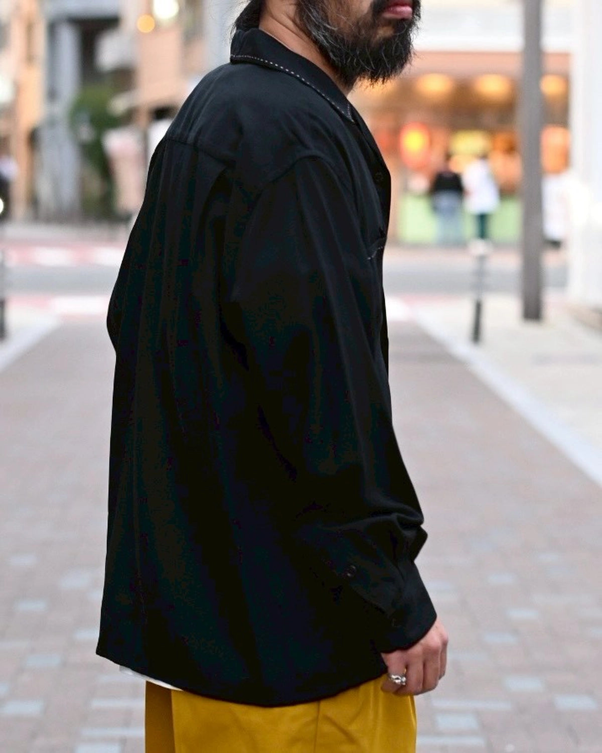 WACKO MARIA  / 50'S OPEN COLLAR SHIRT -TYPE5- (25FW-WMS-OC10)