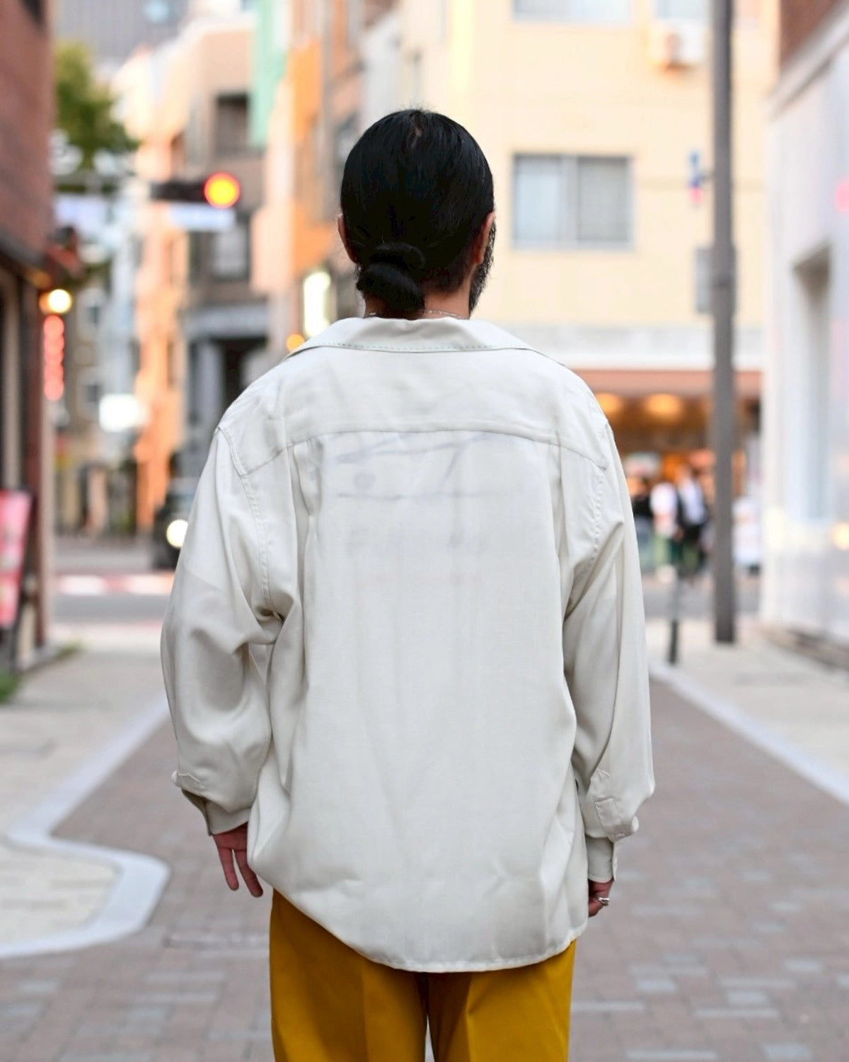WACKO MARIA  / 50'S OPEN COLLAR SHIRT -TYPE5- (25FW-WMS-OC10)
