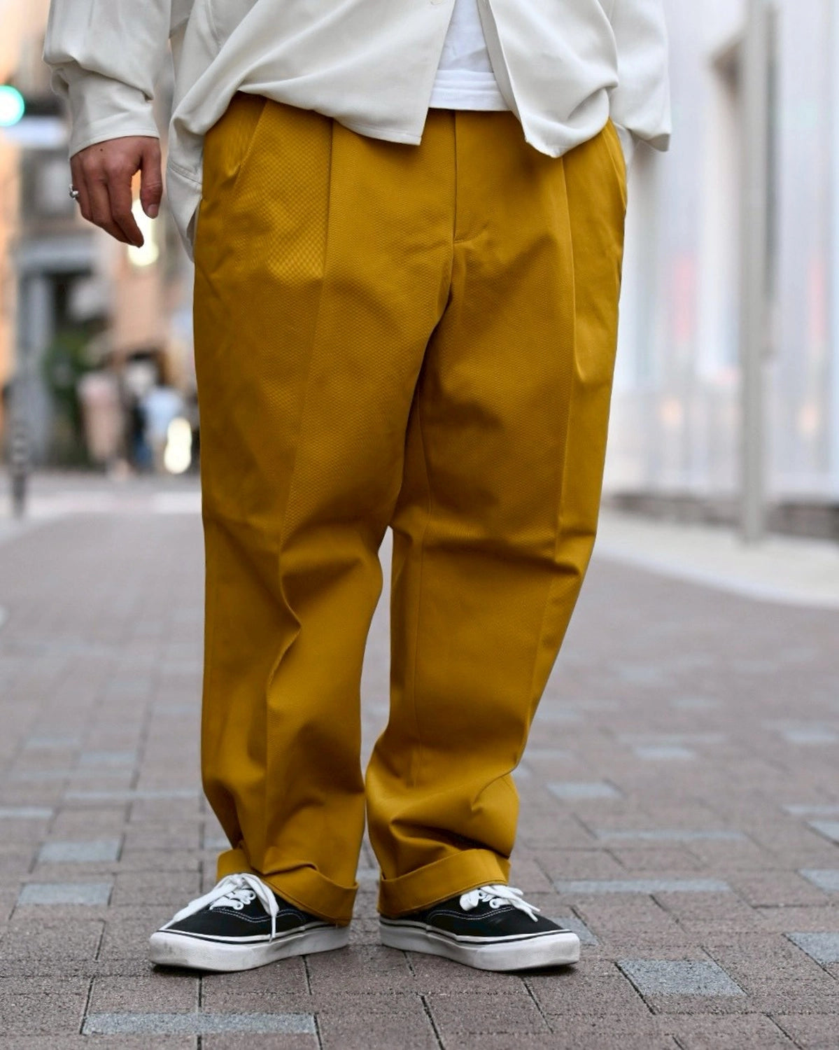 WACKO MARIA / DOUBLE PLEATED CHINO TROUSERS -TYPE-1- (25FW-WMP-PT01)