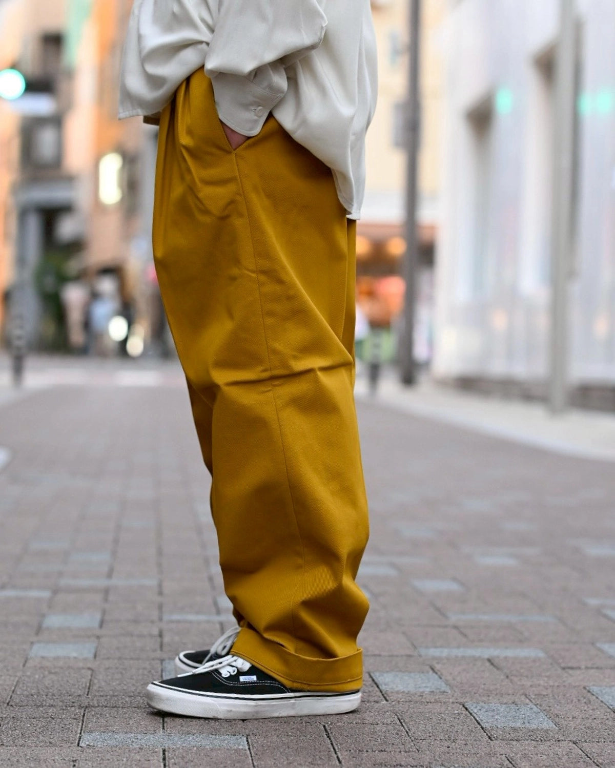 WACKO MARIA / DOUBLE PLEATED CHINO TROUSERS -TYPE-1- (25FW-WMP-PT01)