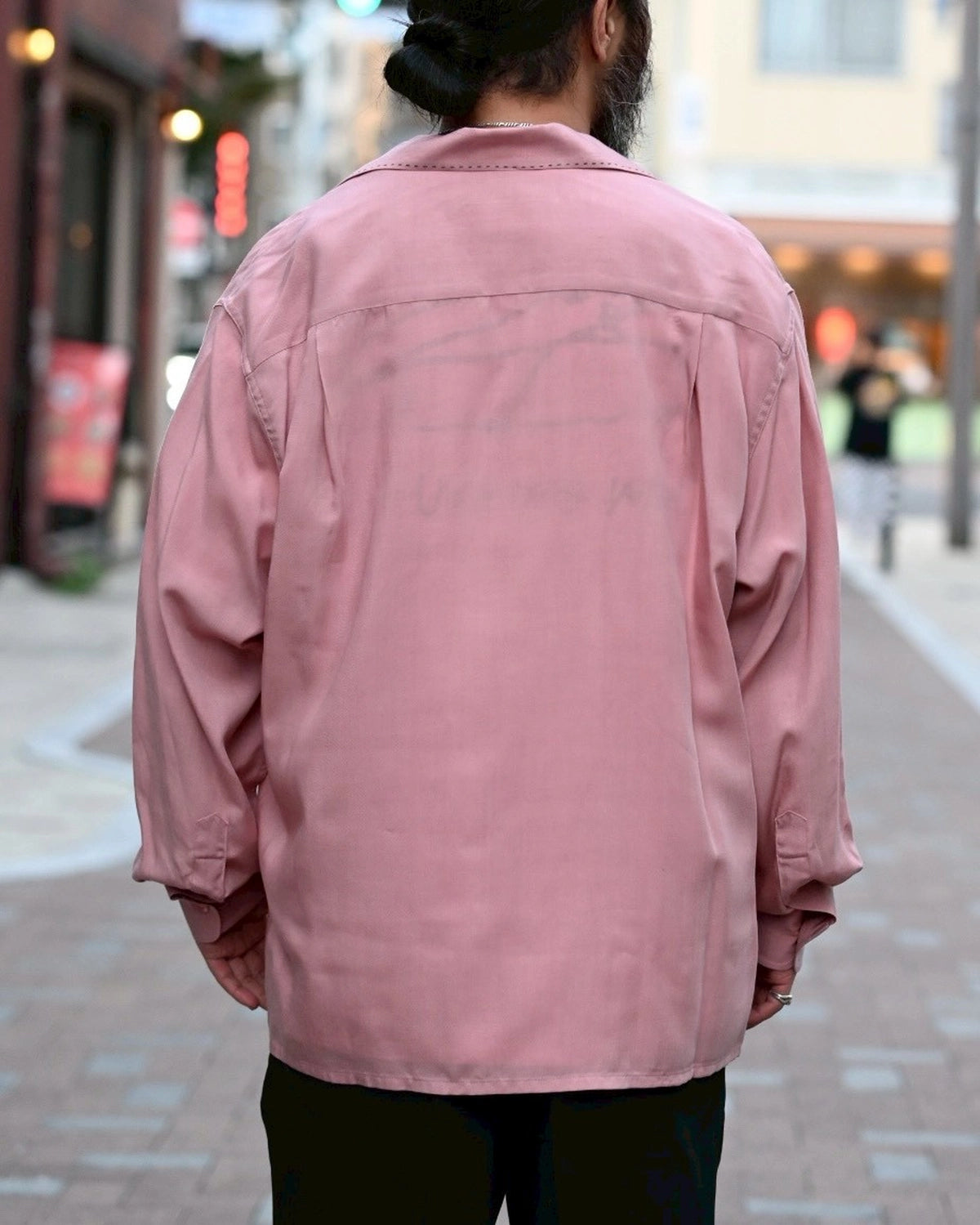 WACKO MARIA  / 50'S OPEN COLLAR SHIRT -TYPE5- (25FW-WMS-OC10)