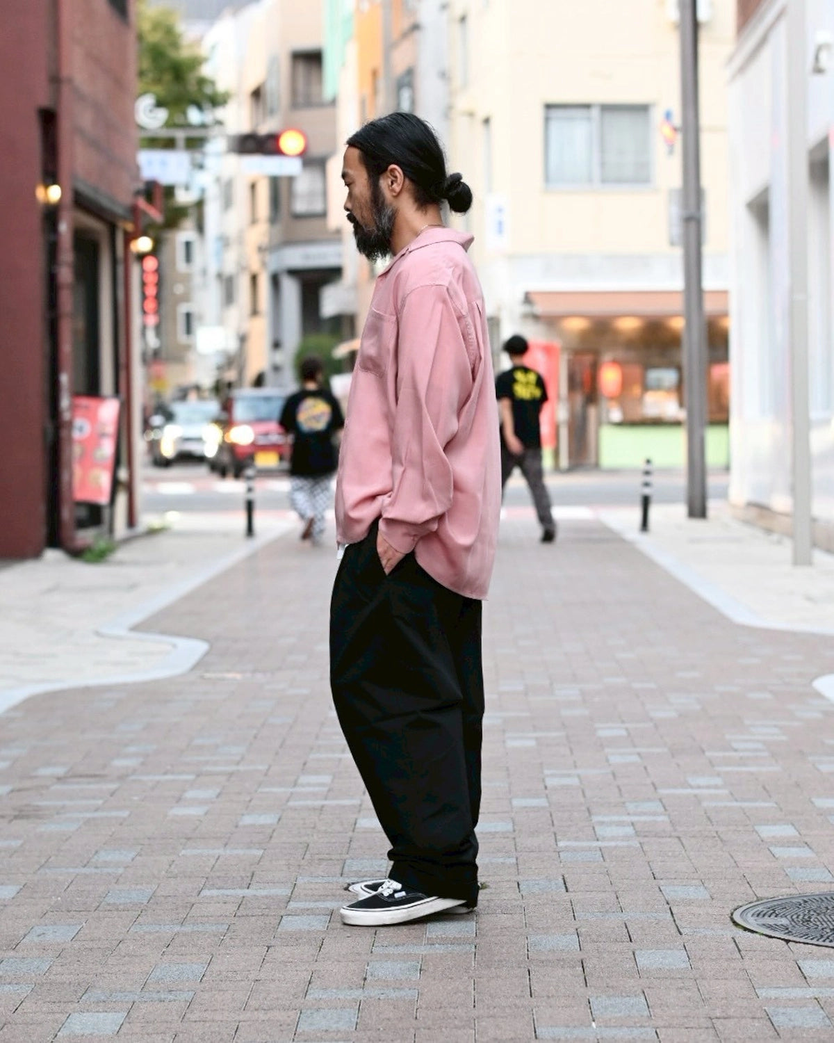 WACKO MARIA / DOUBLE PLEATED CHINO TROUSERS -TYPE-1- (25FW-WMP-PT01)
