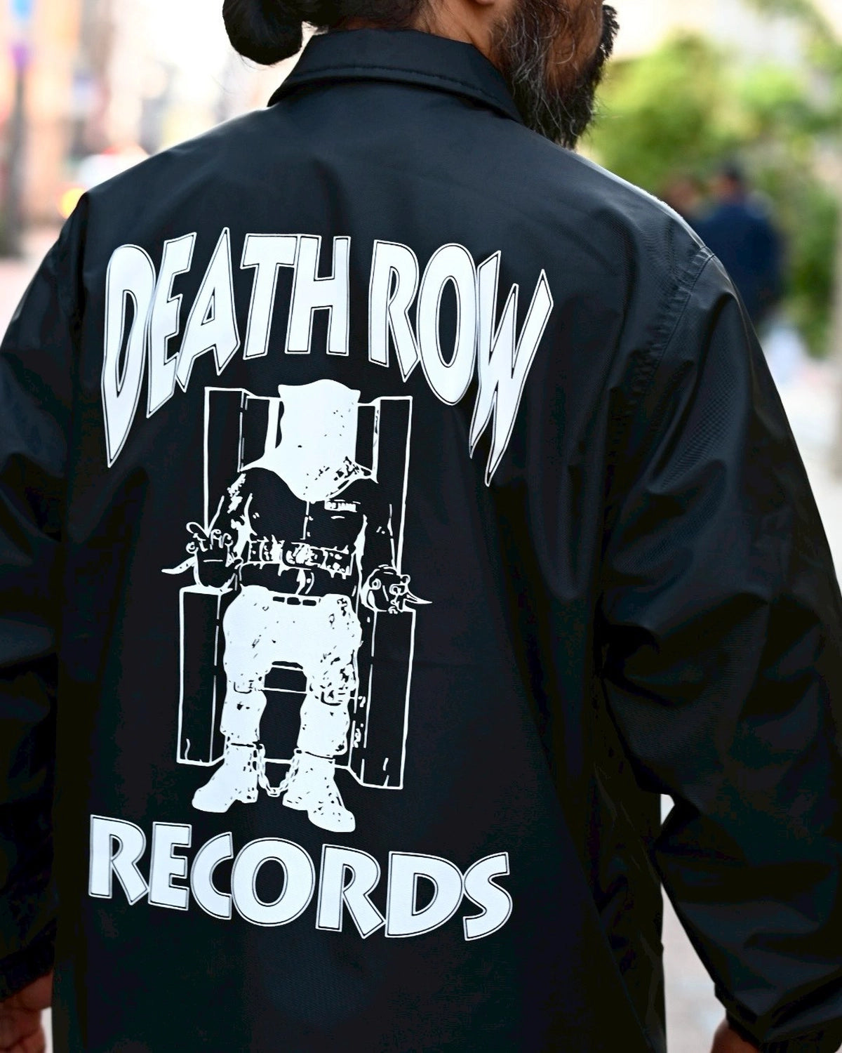 WACKO MARIA × DEATH ROW RECORDS / COACH JACKET (DEATHROW-WM-BL01)