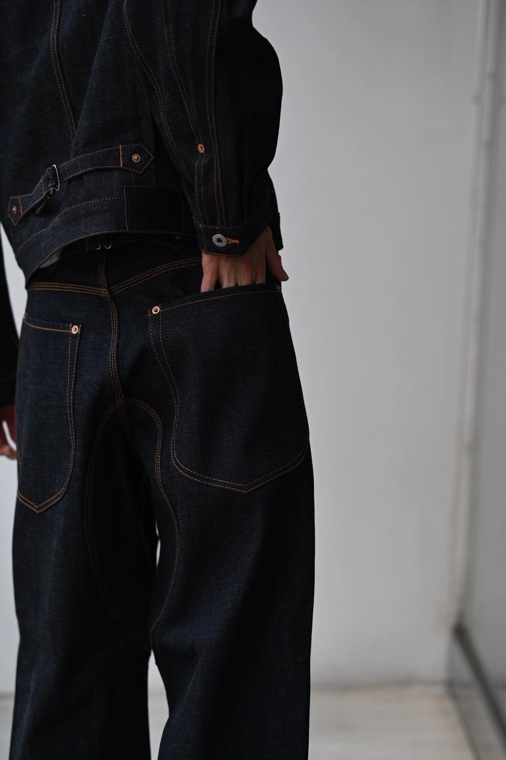 SUGARHILL / CLASSIC DOUBLE KNEE DENIM PANTS (CLASS003)