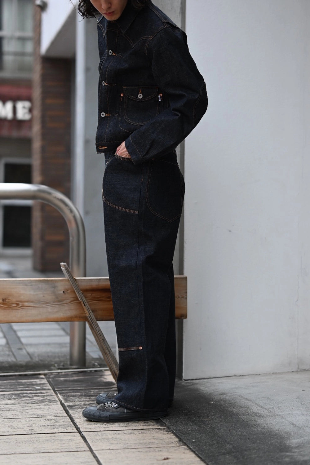 SUGARHILL / CLASSIC DOUBLE KNEE DENIM PANTS (CLASS003)