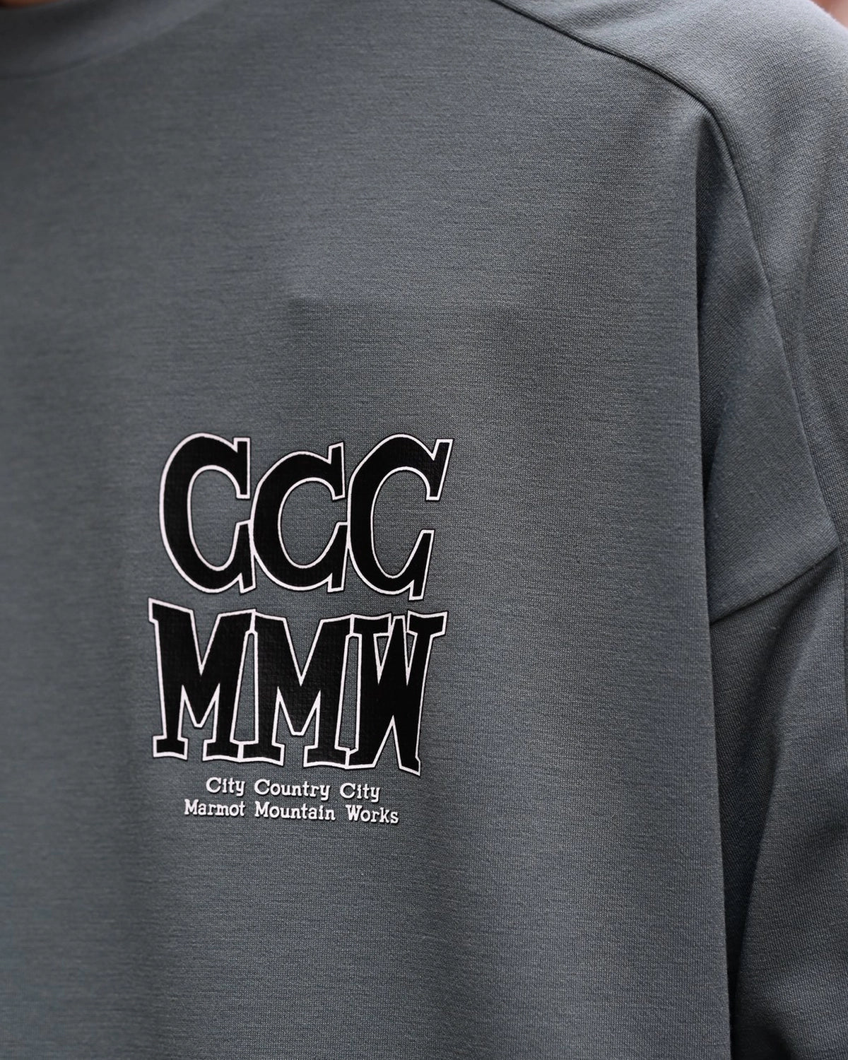 CITY COUNTRY CITY × Marmot  / FEEL UP L/S T-SHIRT (CCC-261C001)