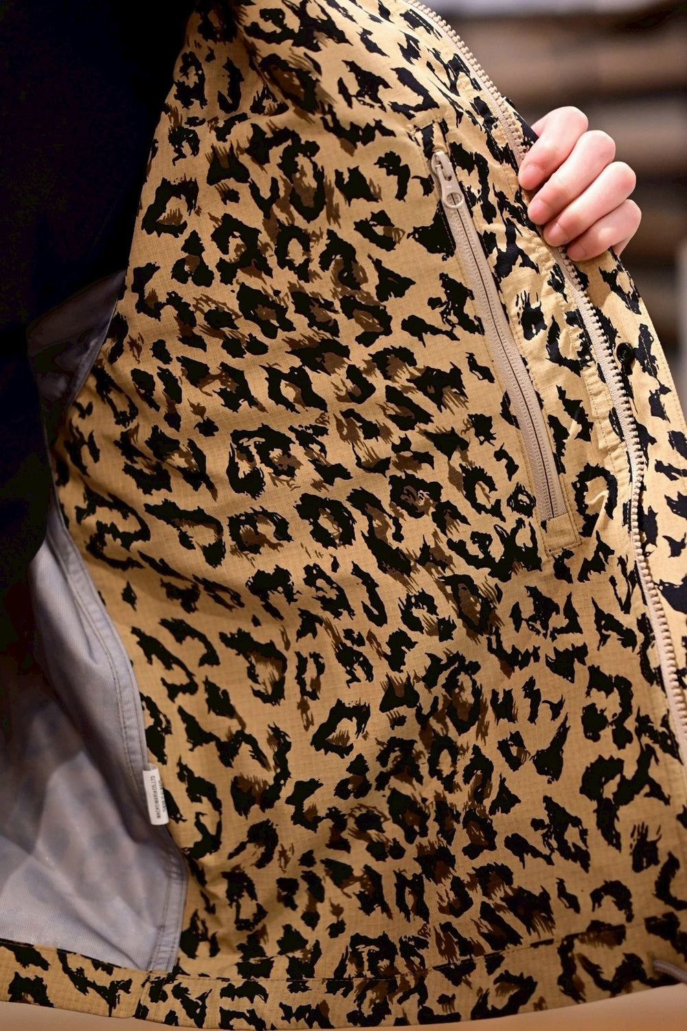 WACKO MARIA / LEOPARD BAGGIES JACKET (26SS-WMO-OD06)