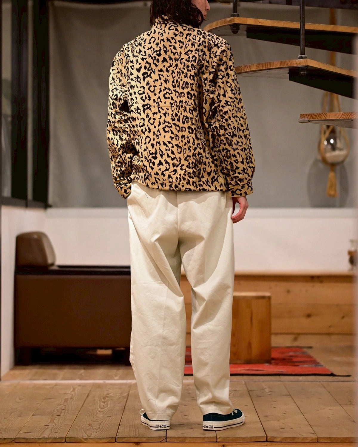 WACKO MARIA / LEOPARD BAGGIES JACKET (26SS-WMO-OD06)