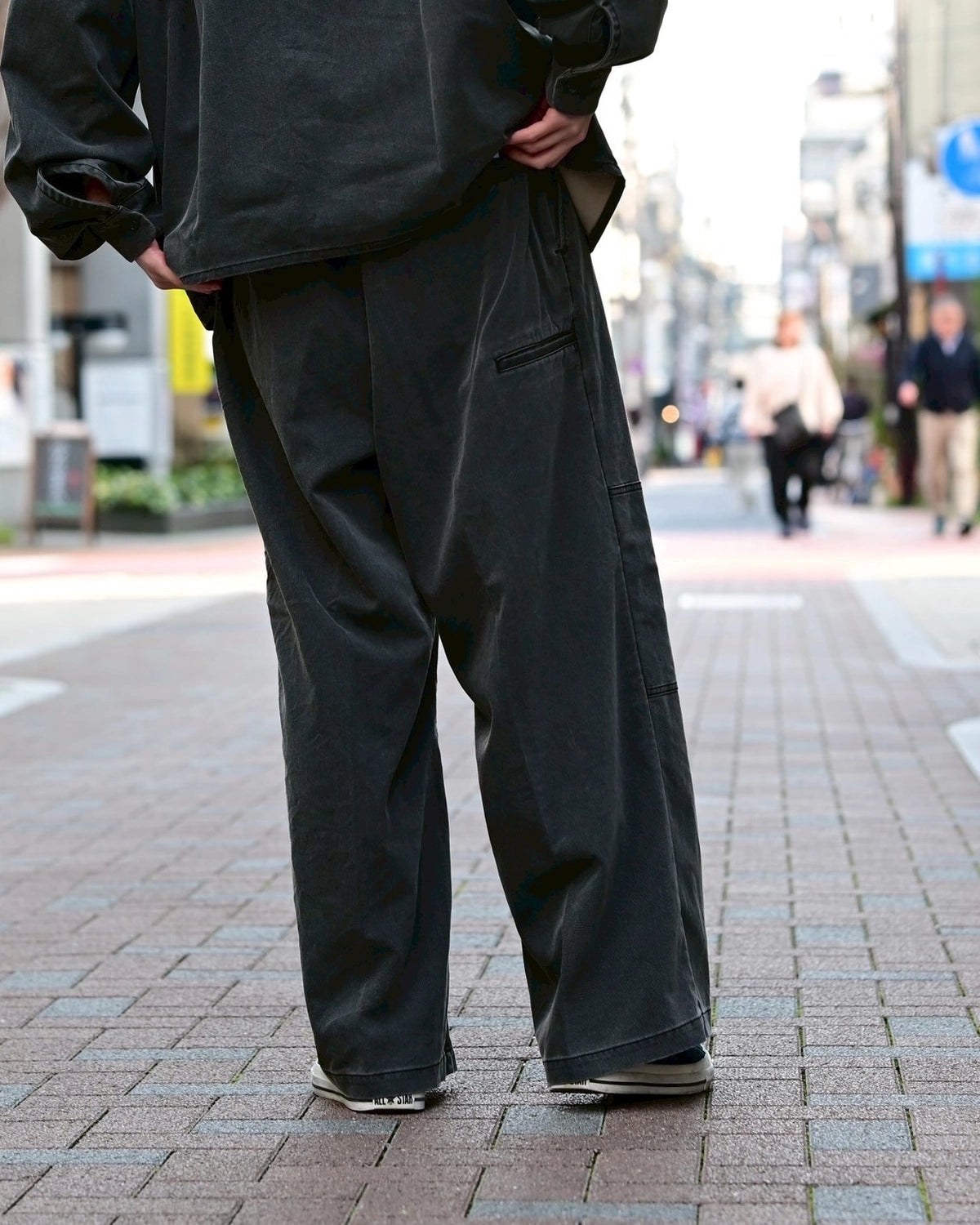 COOTIE PRODUCTIONS® / Pigment Coating  T/R Twill Double Knee Work Trousers (CTE-26S124)